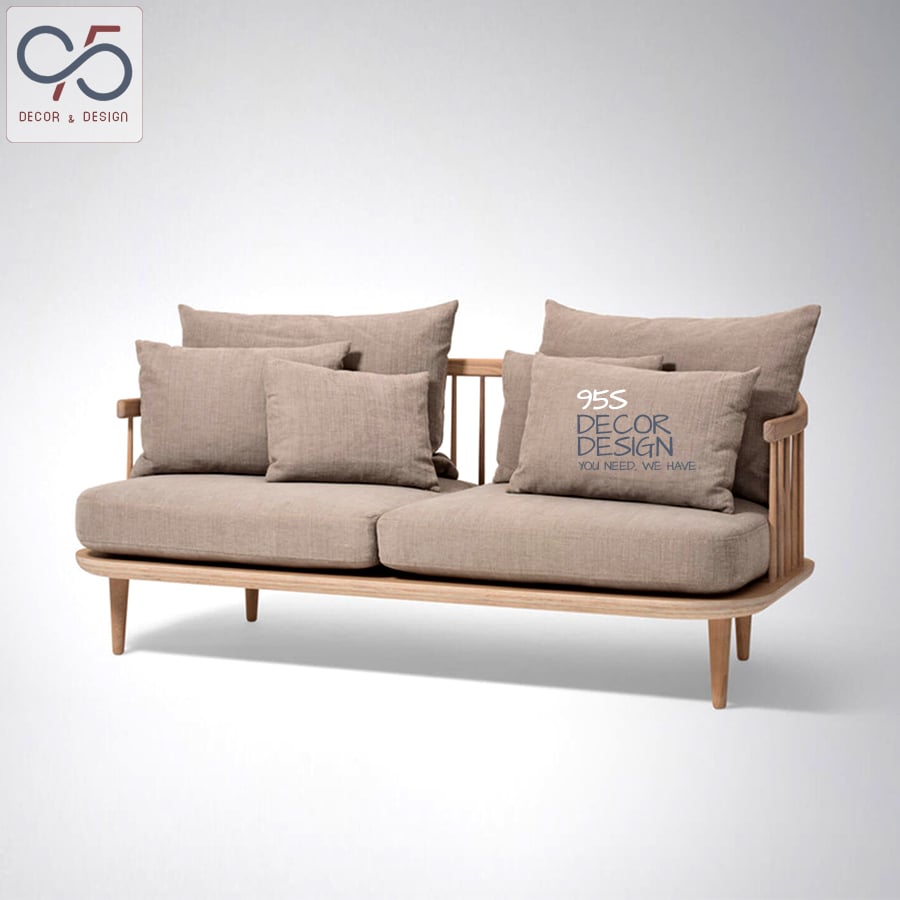S2 - Sofa RUSTIC nan gỗ FLY – 95S VIỆT NAM
