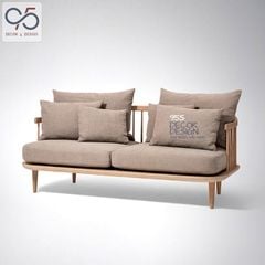 S2 - Sofa RUSTIC nan gỗ FLY