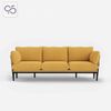 THE FLOYD sofa văng bọc vải nỉ chân sắt hiện đại