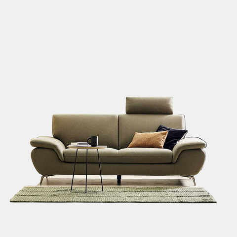 Sofa Văng Nỉ 2 Chỗ Tựa Tay