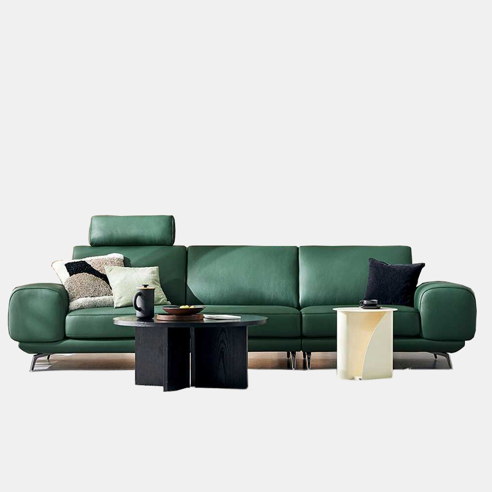 Sofa Văng Da 3 Chỗ Tựa Liền