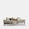 Sofa Văng Da 3 Chỗ Tựa Liền Tay