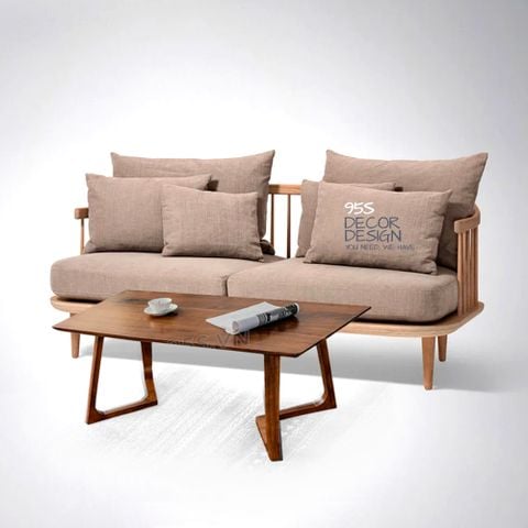 Bộ Sofa Bàn Trà Gỗ Fly