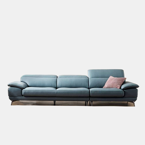 Sofa Văng Da 3 Chỗ Tựa Gật Gù