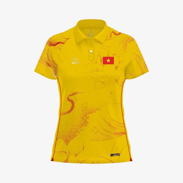  Áo Thi Đấu Bóng Bàn Đội Tuyển Việt Nam Kamito V1 Nữ 