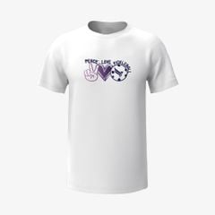  Áo T-Shirt Pickleball Kamito Peace Love 