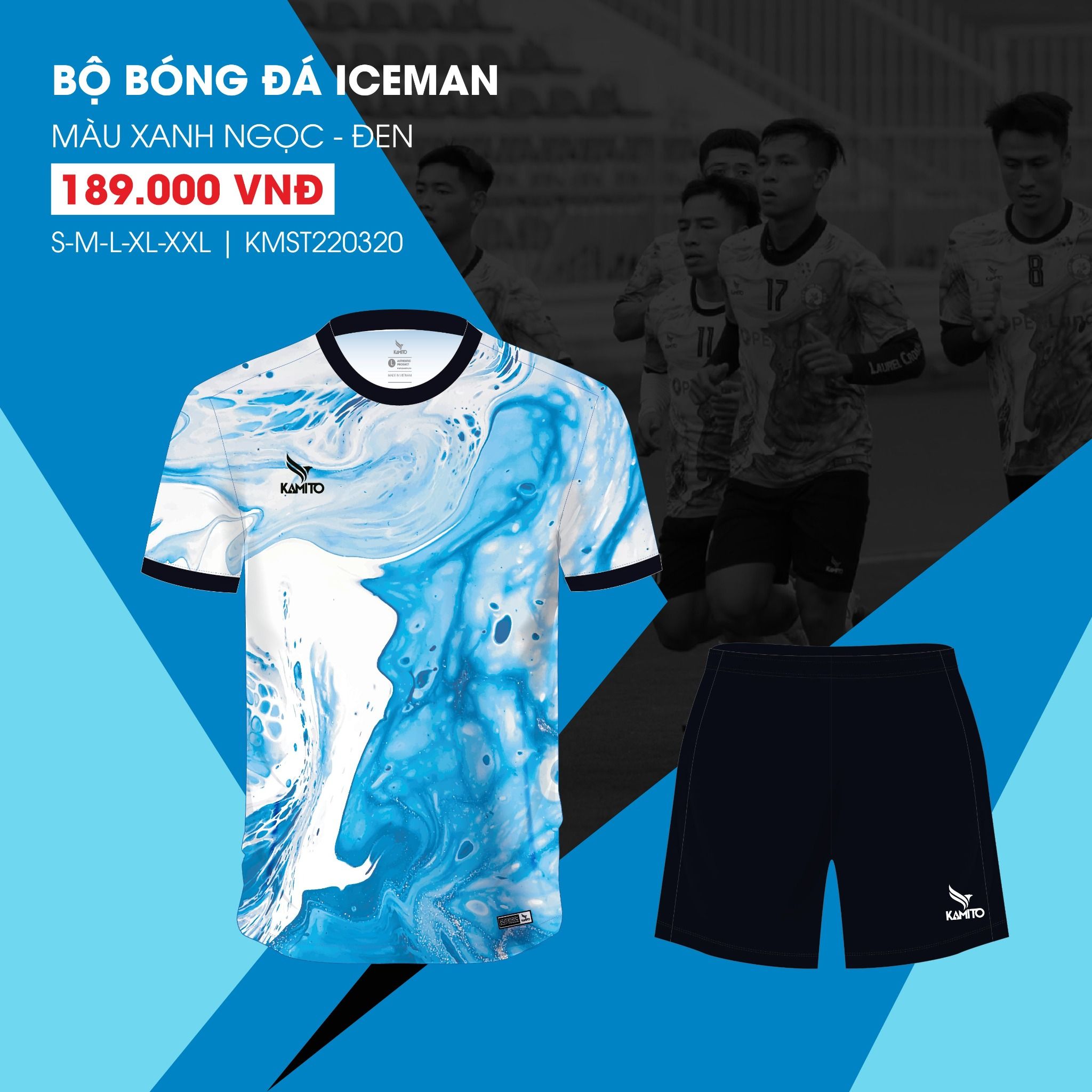  BỘ QUẦN ÁO BÓNG ĐÁ ICEMAN 