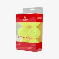  Bóng Thi Đấu Pickleball Kamito X-Force (hộp 6 quả) 