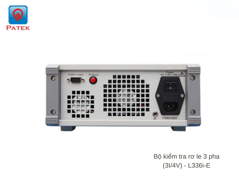 Bộ kiểm tra rơ le 3 pha (3I/4V) - L336i-E