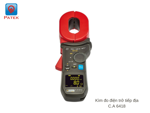 Kìm đo điện trở tiếp địa - C.A 6418