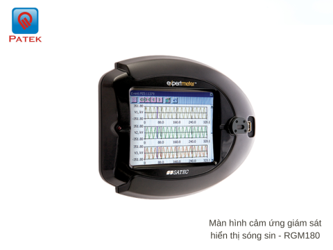 Màn hình cảm ứng giám sát hiển thị sóng sin - RGM180