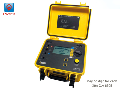 Máy đo điện trở cách điện - C.A 6505