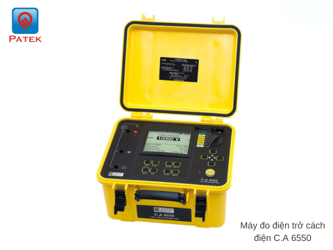 Máy đo điện trở cách điện - C.A 6550