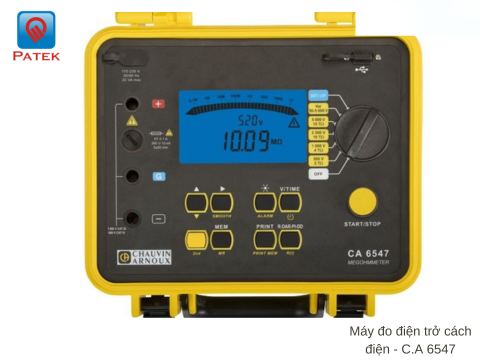 Máy đo điện trở cách điện - C.A 6547