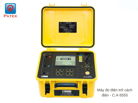 Máy đo điện trở cách điện - C.A 6555
