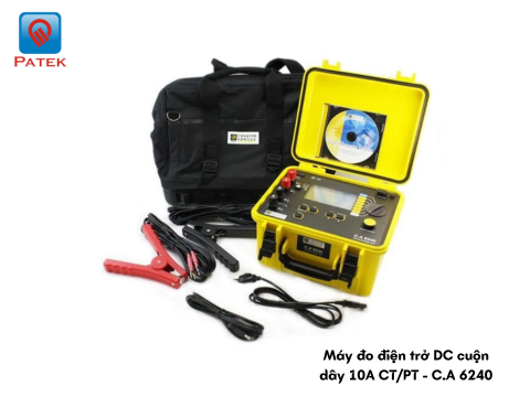 Máy đo điện trở DC cuộn dây 10A CT/PT - C.A 6240