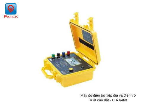 Máy đo điện trở tiếp địa và điện trở suất của đất - C.A 6460