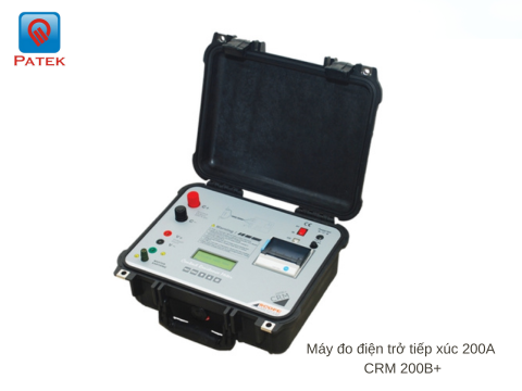 Máy đo điện trở tiếp xúc 200A - CRM 200B+