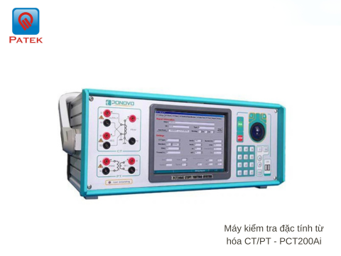 Máy kiểm tra đặc tính từ hóa CT/PT - PCT200Ai