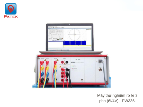 Máy thử nghiệm rơ le 3 pha (6I/4V) - PW336i