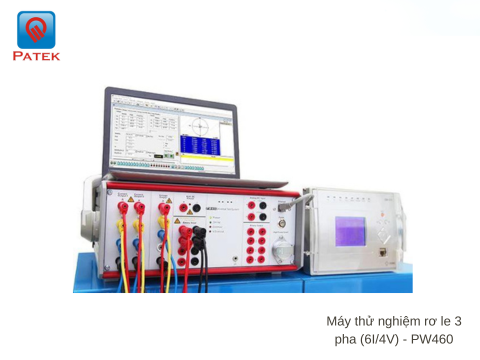 Máy thử nghiệm rơ le 3 pha (6I/4V) - PW460