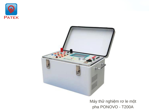 Máy thử nghiệm rơ le một pha PONOVO - T200A