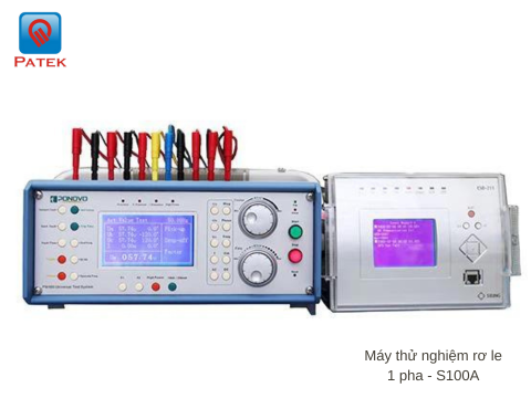 Máy thử nghiệm rơ le 1 pha - S100A