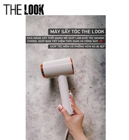 Máy sấy tóc The Look 80 triệu ion âm dưỡng ẩm