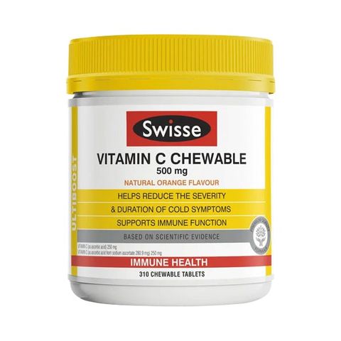 Kẹo nhai Vitamin C500 SWISSE (310v)