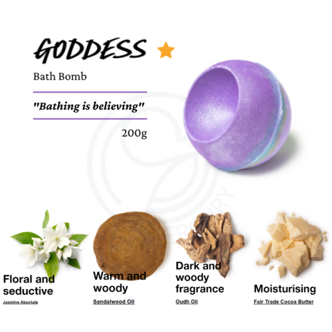 Bath Bomb LUSH - Goddess (200g)