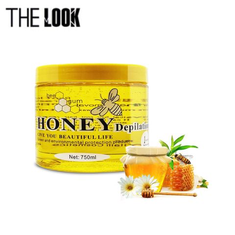 Sáp Wax lông lạnh mật ong Horshion 750ml - Hàn Quốc tặng kèm giấy wax lông 100 miếng