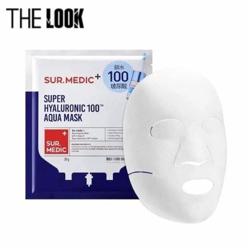Nạ Sur.Medic Super hyaluronic acid cấp ẩm (10 miếng )