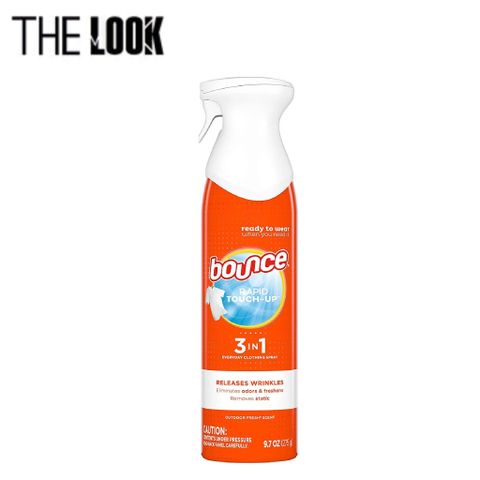XỊT THƠM, KHÁNG ẨM MỐC, LÀM PHẲNG QUẦN ÁO BOUNCE RAPID TOUCH-UP 3 IN 1 EVERYDAY CLOTHING SPRAY 275G