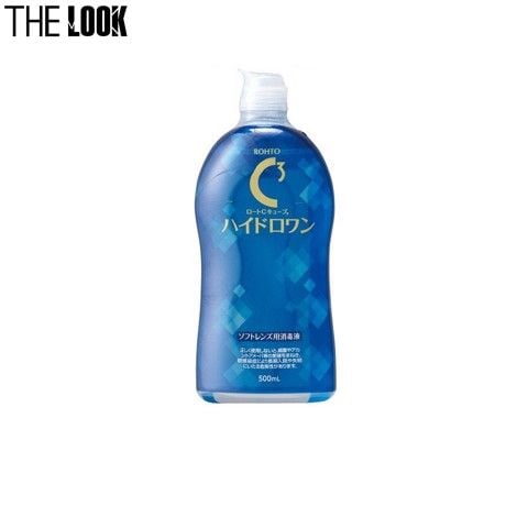 Nước ngâm,rửa lens cao cấp siêu sạch Rohto C3 - 500ml