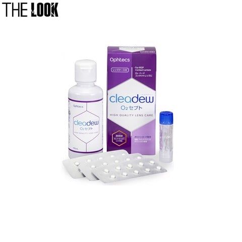 Nước rửa lens thụ động Cleadew Ophtecs (135ml)