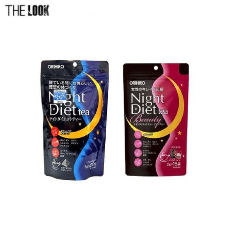 Trà giảm cân đẹp da ban đêm Orihiro Night Diet