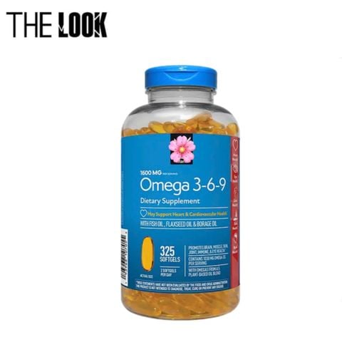 Viên uống Omega 3-6-9 (325v) - Mỹ