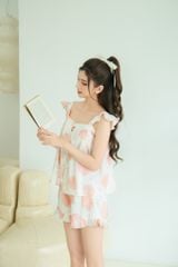 Đồ bộ 2 dây cánh tiên Lụa gấm Lillie Straps Set