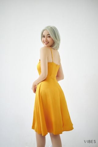 Váy ngủ lụa trơn Sunny Lady Dress