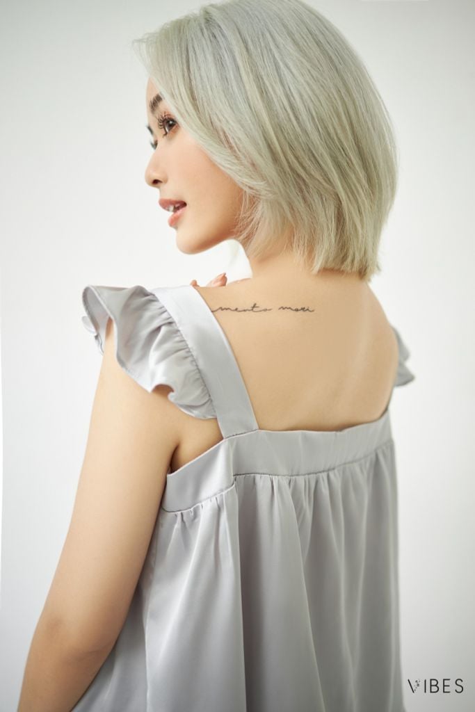 Đồ bộ lụa 2 dây cánh tiên Rena Straps Set