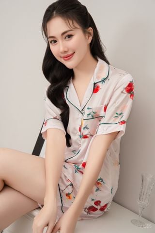 Pijama ngắn Garnet Pink Py Set