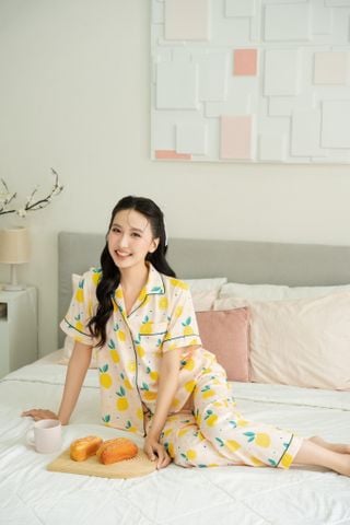 Pijama dài Lemons Long Py Set