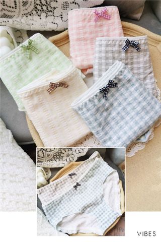 Quần lót nữ cotton thun caro P021