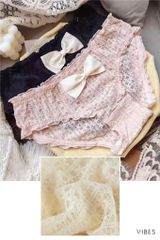 Quần lót nữ ren hoa đính nơ P026