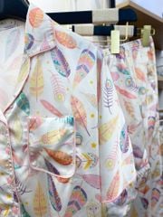Pijama ngắn phom cánh dơi Aetheria Py Set