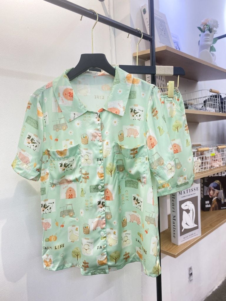 Pijama Ngắn Farmy Py Set