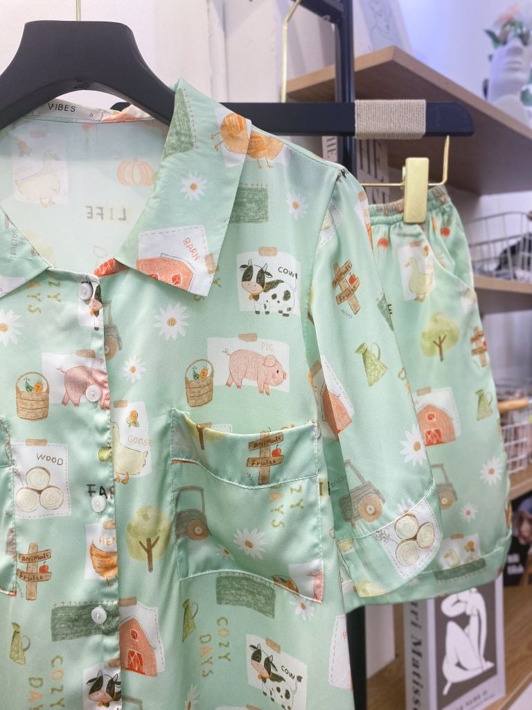 Pijama Ngắn Farmy Py Set