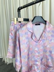 Pijama ngắn phom cánh dơi Clara Py Set