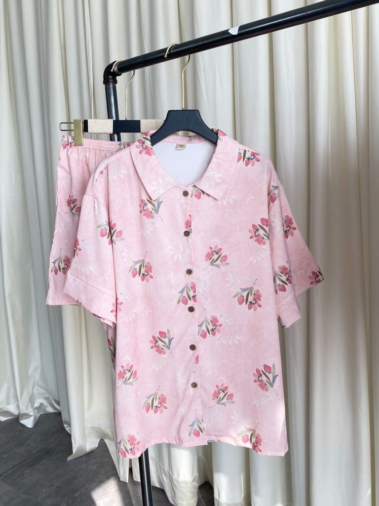 Pijama ngắn freesize FS Florence Py Set