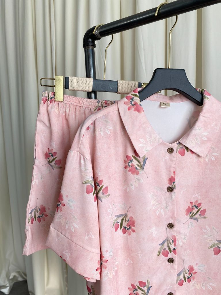 Pijama ngắn freesize FS Florence Py Set